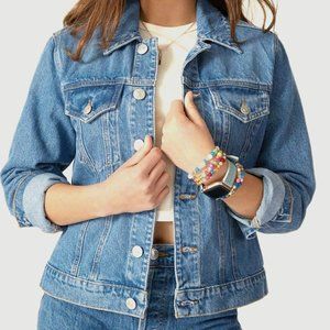 Hudson Jeans Classic Blue Denim Jean Jacket